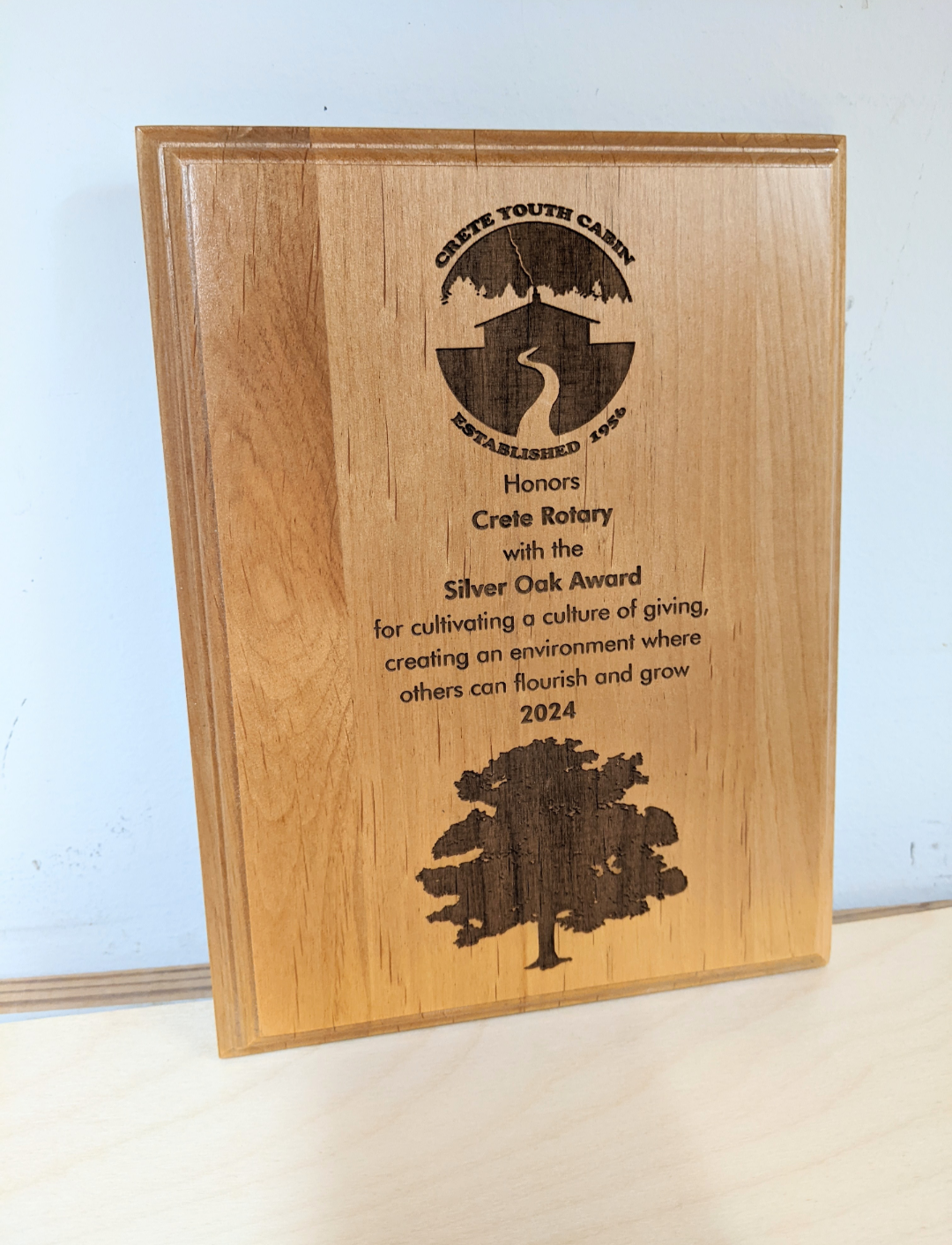 Custom Recognition Plaque