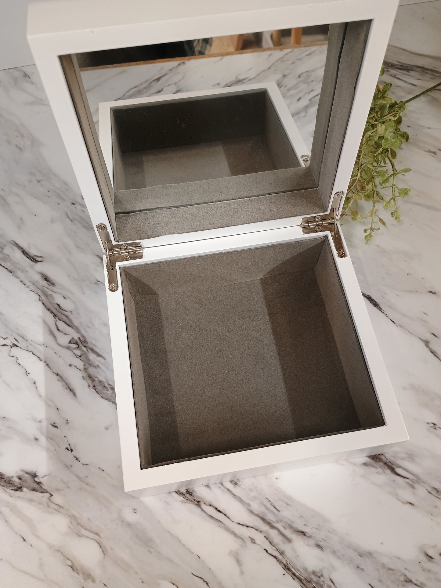White Jewelry Box