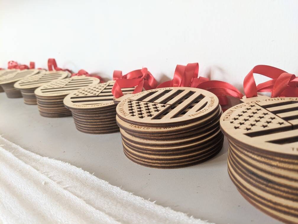 Veteran Appreciation Ornament, Veteran's Day Ornament Gift, Gift For Veterans Day, Veteran's Day Gift for Service, military army veteran service