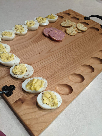 Deviled Egg Charcuterie Board