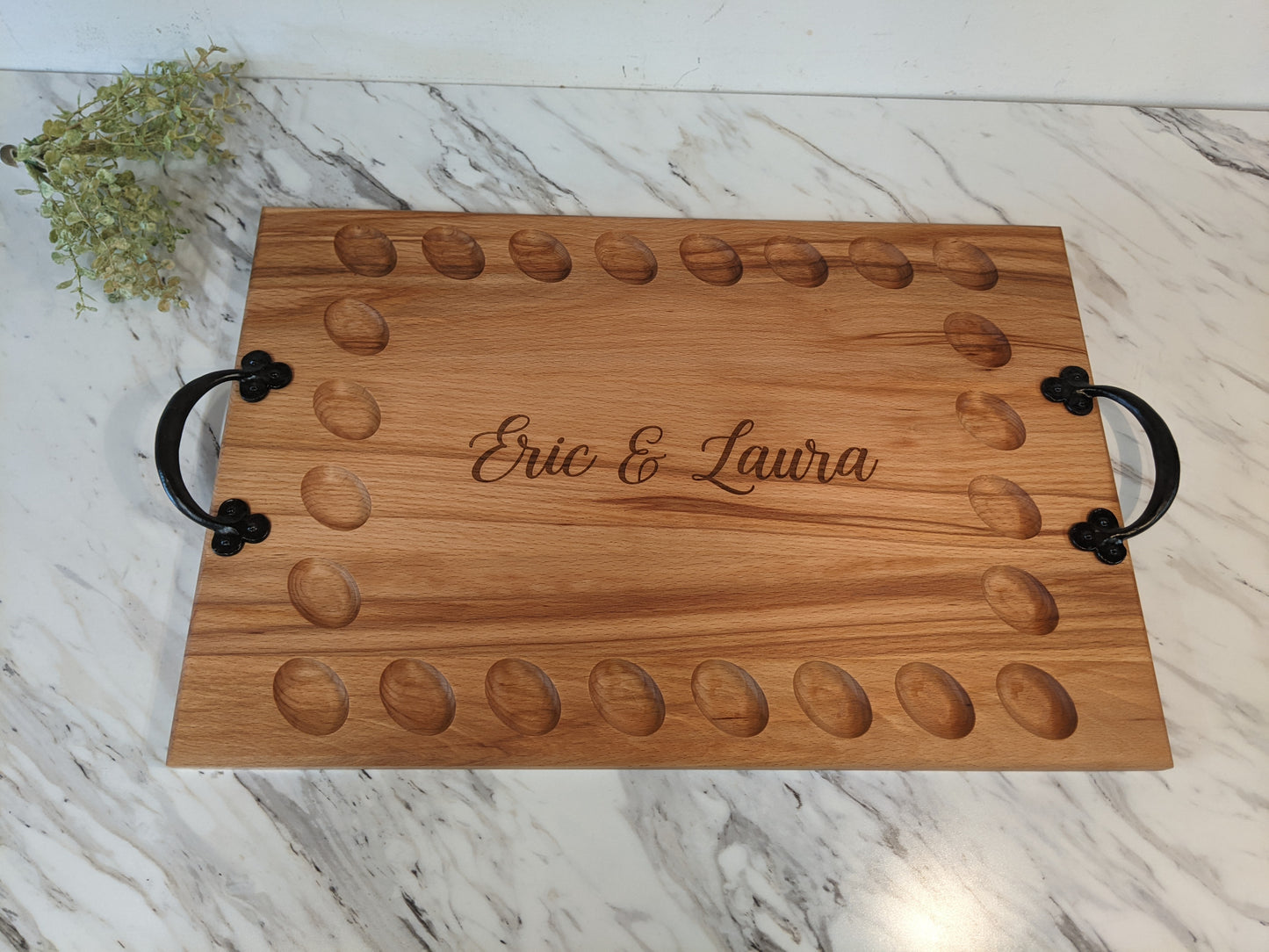 Deviled Egg Charcuterie Board