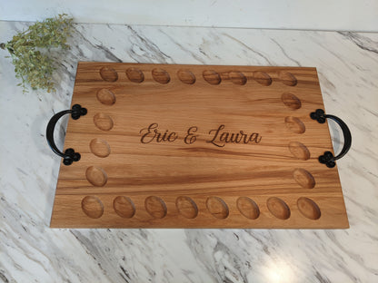 Deviled Egg Charcuterie Board