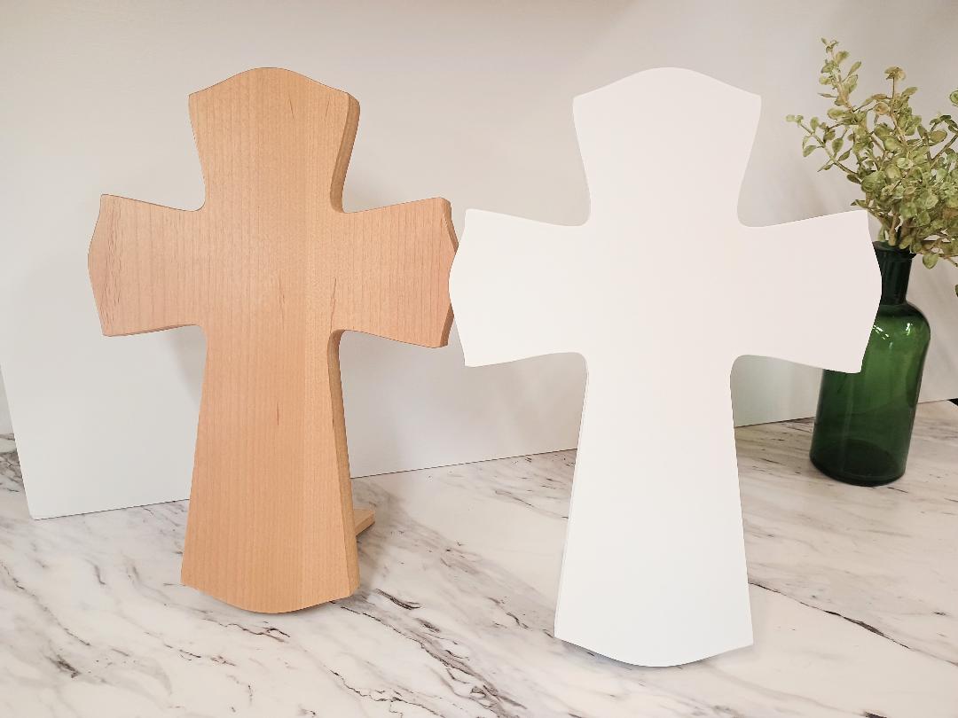 Bulk Blank Crosses for Baptism, First Communion Dedication- Qty 10 PCS