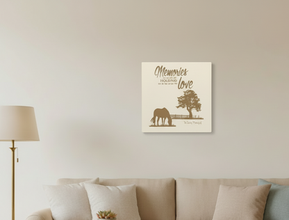 Horse Lover Memorial Gift Memorial