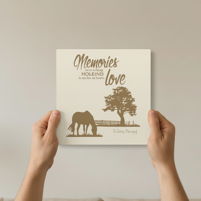 Horse Lover Memorial Gift Memorial