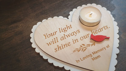 Personalized Remberance Candle