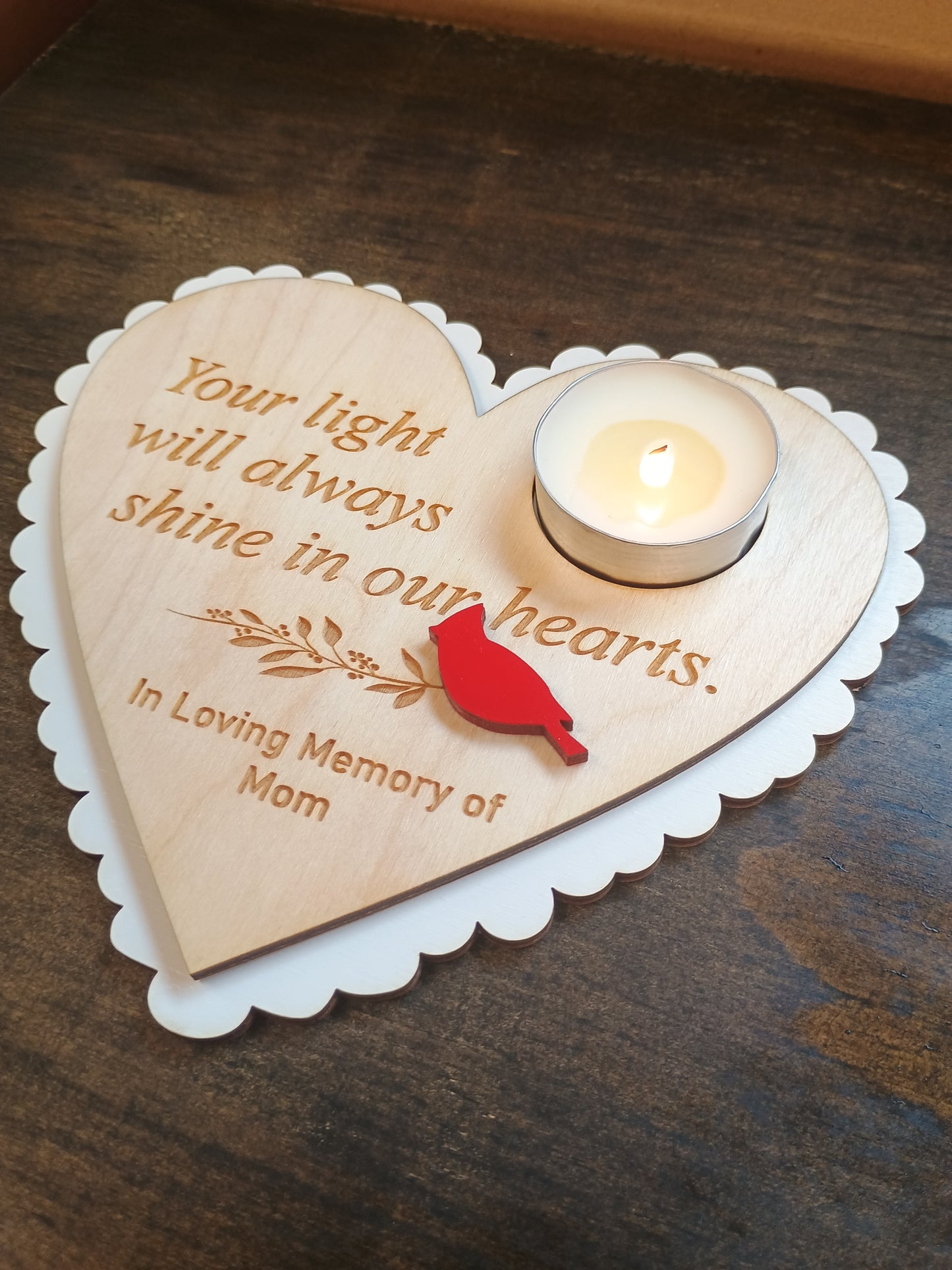 Personalized Remberance Candle