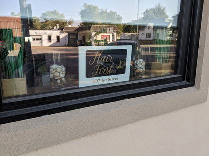 Custom Logo Business Sign