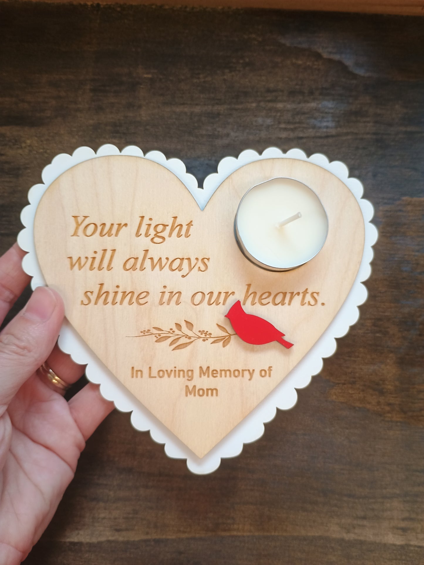 Personalized Remberance Candle