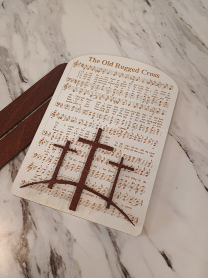 The Old Rugged Cross Hymn Easter Decor