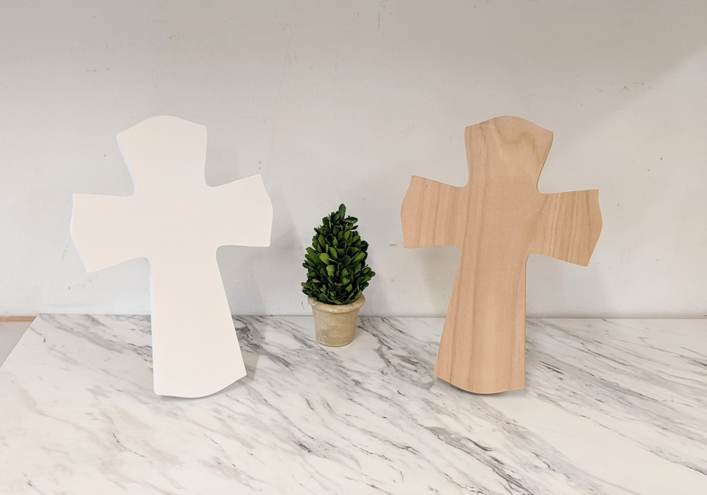 Small Blank Cross for Baptism, First Communion - 6x8, 10 PCS