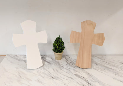 Small Blank Cross for Baptism, First Communion - 6x8, 10 PCS