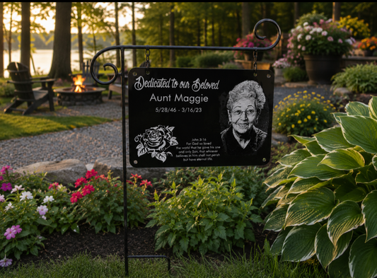 Personalized Memorial Garden Sign