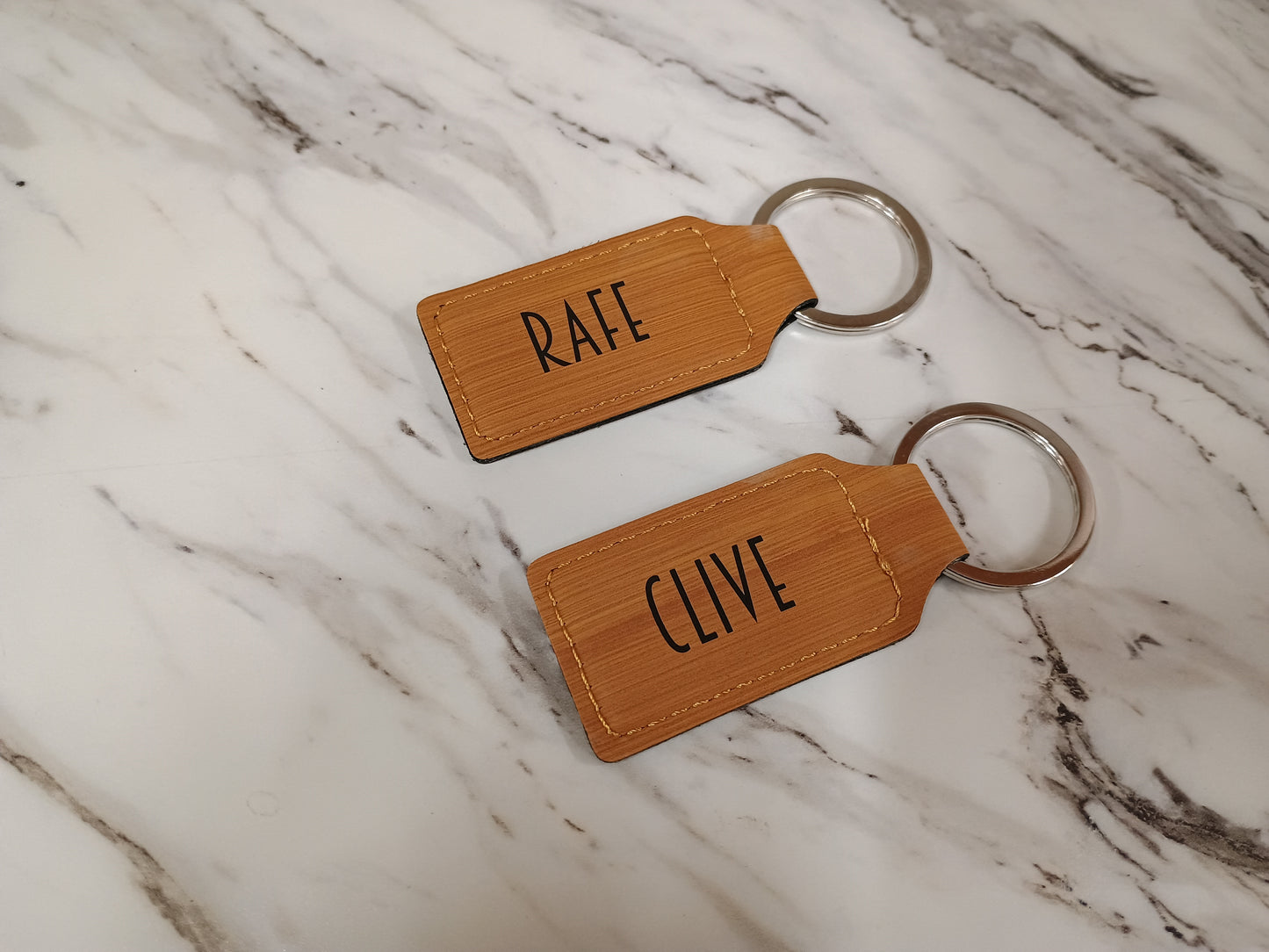 Custom Baptism keychain