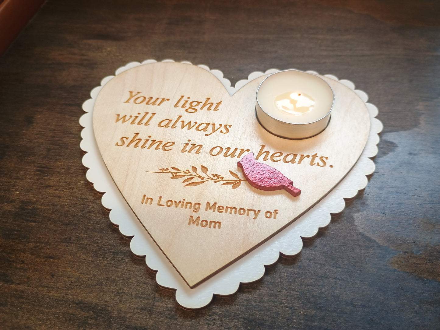 Personalized Remberance Candle