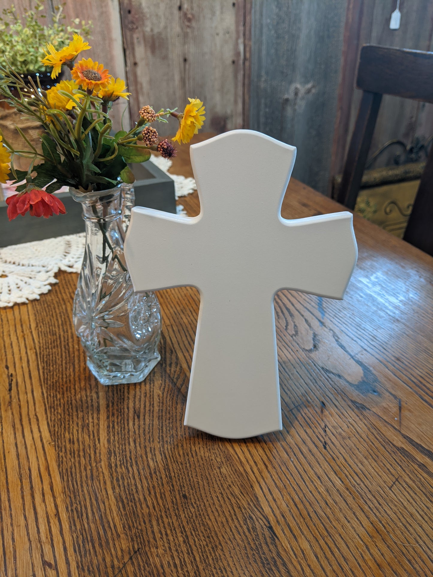 Small Blank Cross for Baptism, First Communion - 6x8, 10 PCS