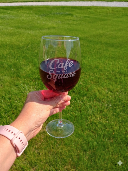 19 oz Wine Glass with Custom Engrave