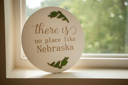 Blank White Round Plaques , 12" - 5PCS