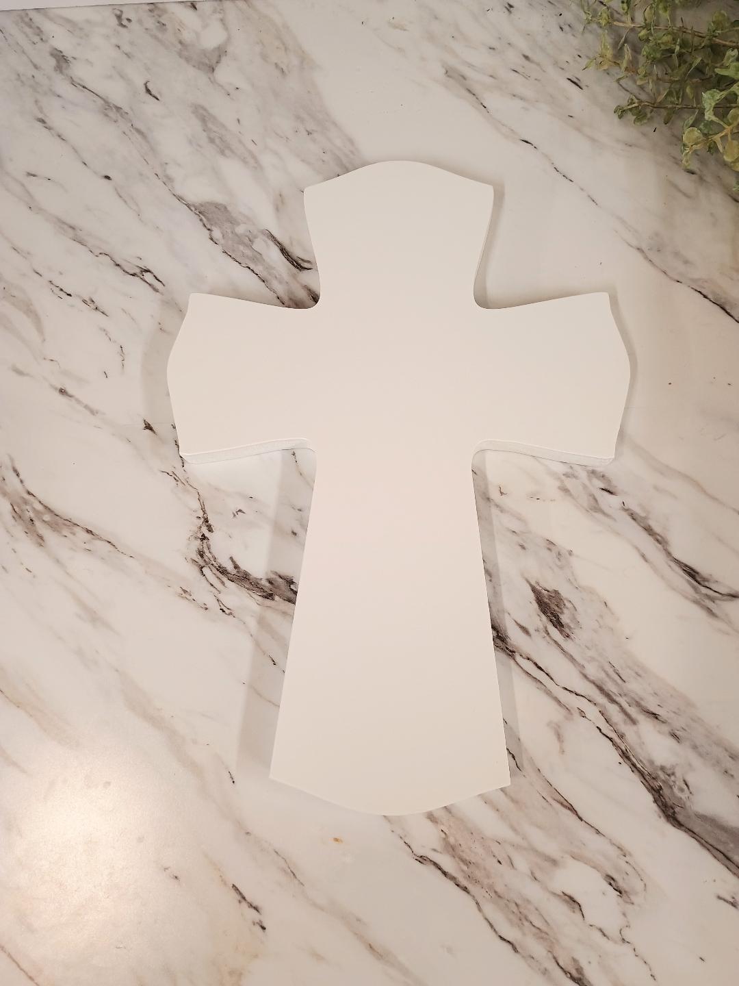 Bulk Blank Crosses for Baptism, First Communion Dedication- Qty 10 PCS
