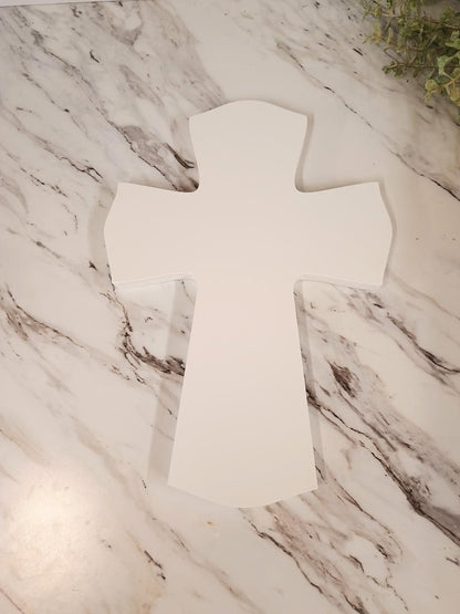 Bulk Blank Crosses for Baptism, First Communion Dedication- Qty 10 PCS