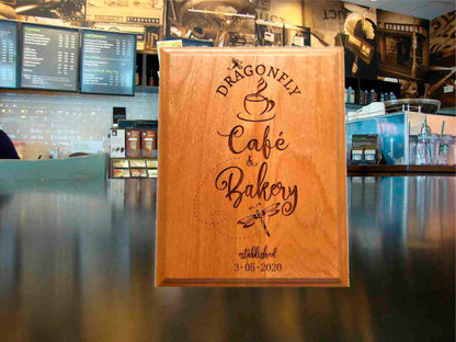 Business Sign With Logo