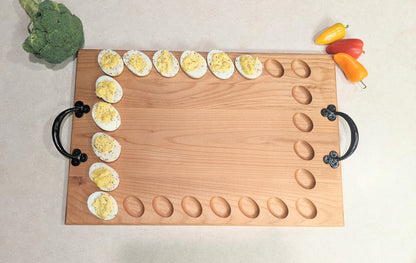 Deviled Egg Charcuterie Board