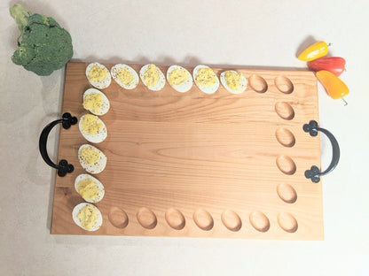 Deviled Egg Charcuterie Board
