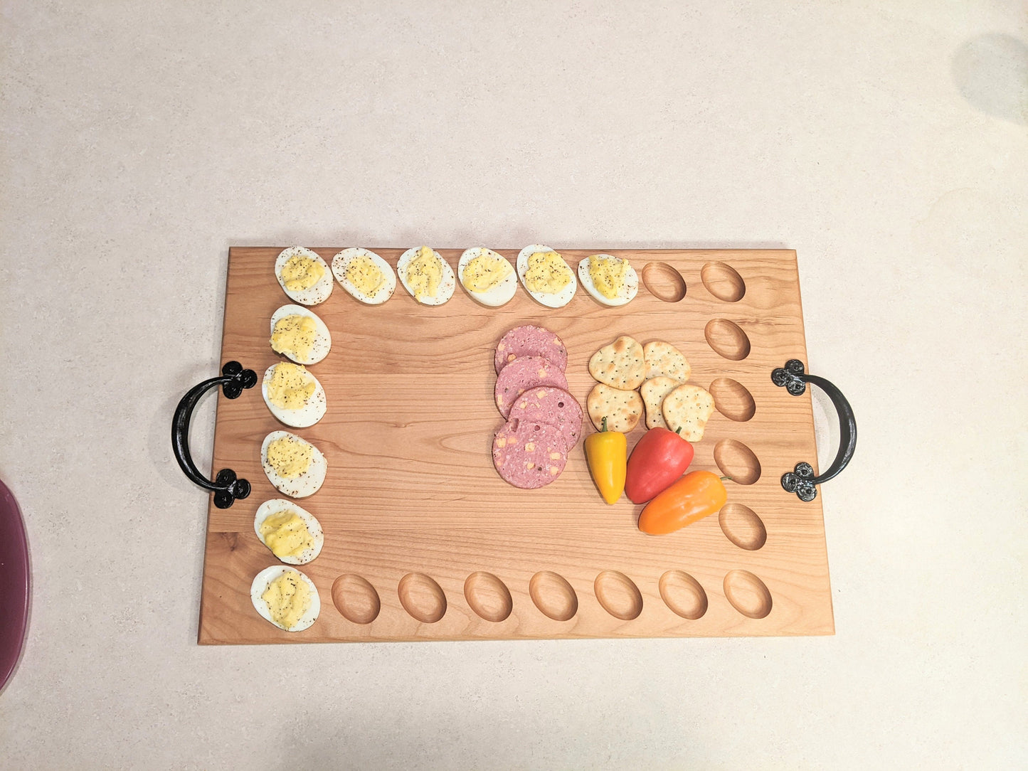 Deviled Egg Charcuterie Board